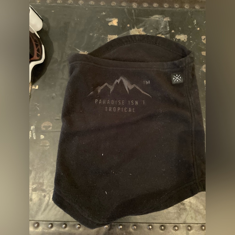 Ski neck gaiter